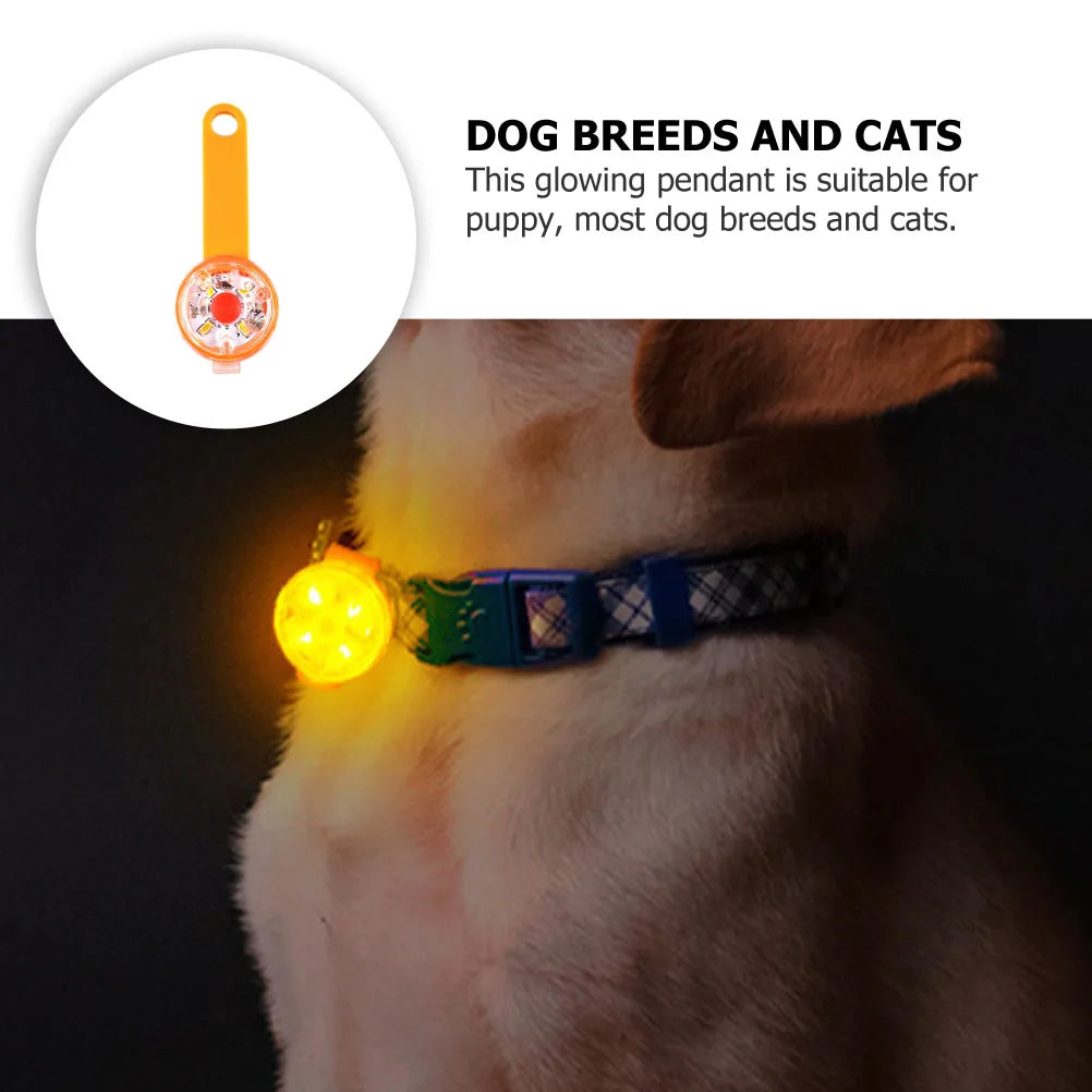 Colgante LED Luminoso para Mascotas | Luz de Seguridad Recargable USB Resistente al Agua
