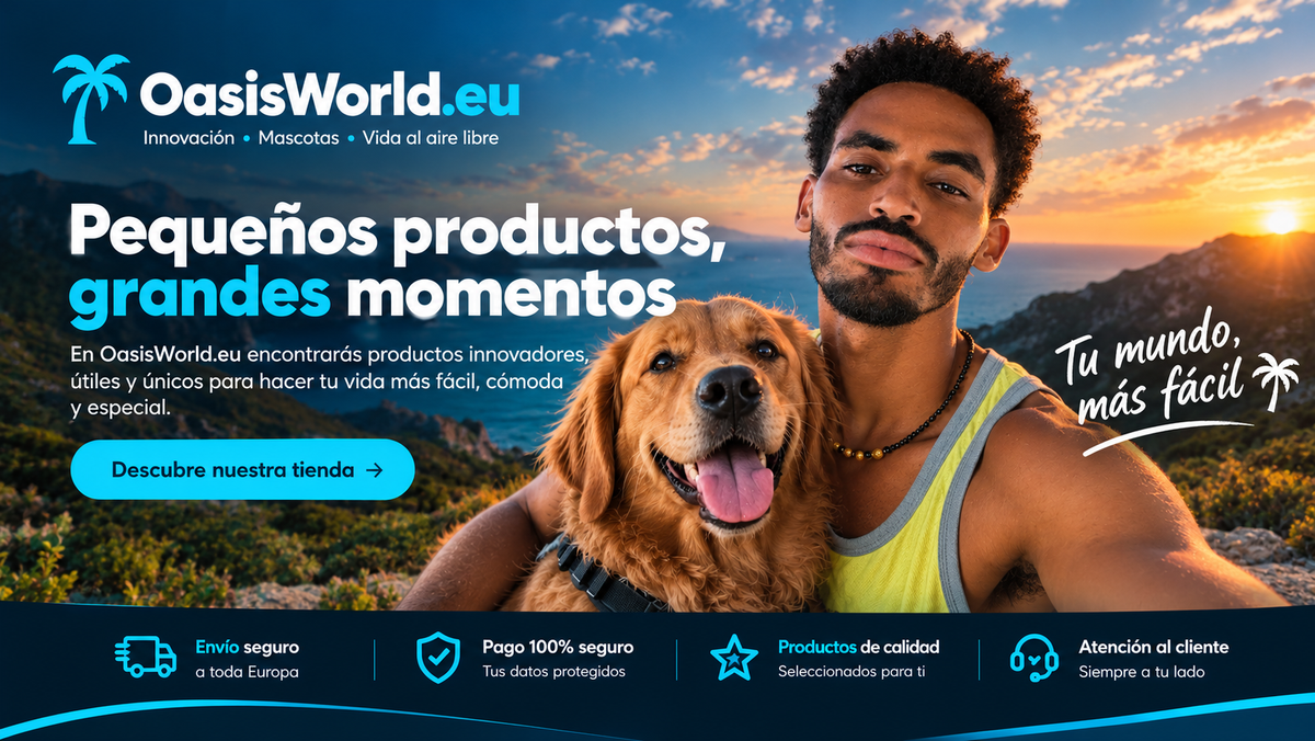 Botella de Agua Portátil para Perros 285ml — Acero Inoxidable 304 con Tazón de Silicona Plegable, Antigoteo