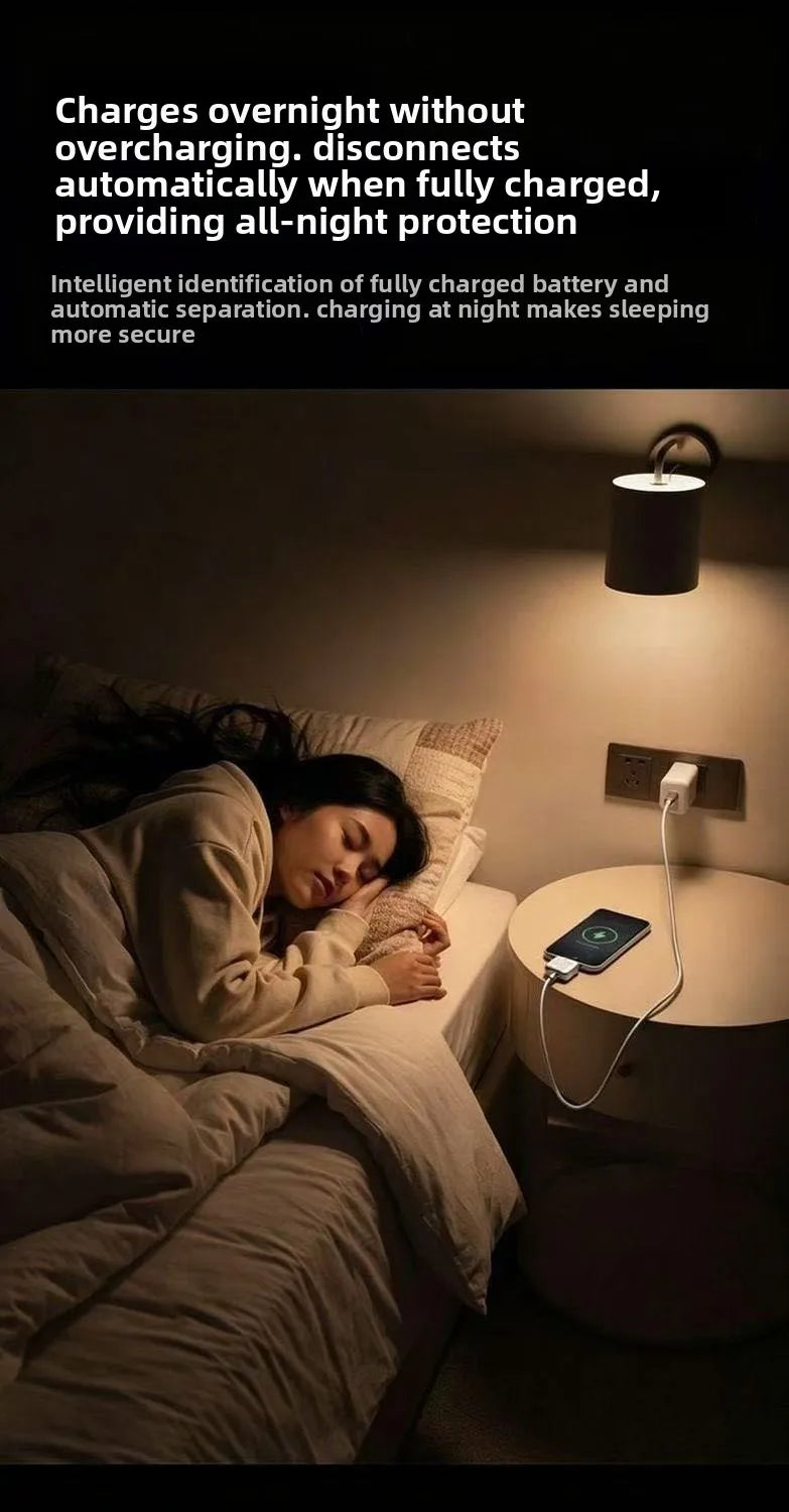 Cargador Rápido 140W USB-C con Desconexión Automática