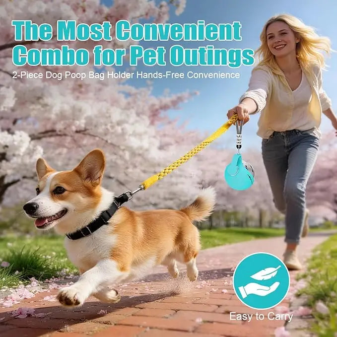 Botella de Agua para Perro con Tazón de Silicona Extraíble | Acero Inoxidable 285ml Antigoteo