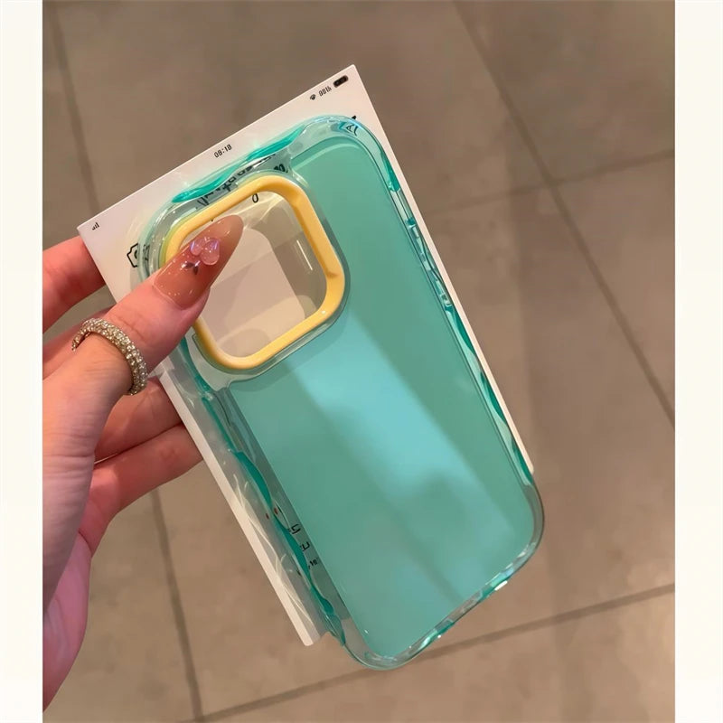 Funda de Silicona Antigolpes para iPhone | Efecto Gelatina en Colores