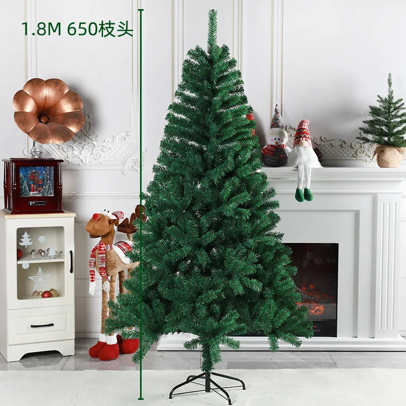 Árbol de Navidad Artificial de PVC | Alturas de 1,2 m a 2,1 m