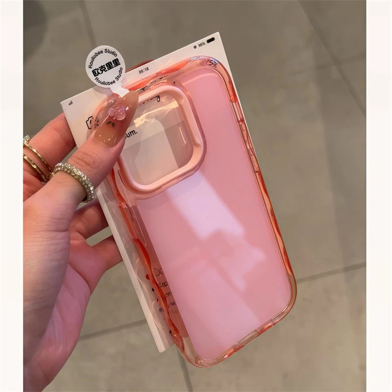 Funda de Silicona Antigolpes para iPhone | Efecto Gelatina en Colores