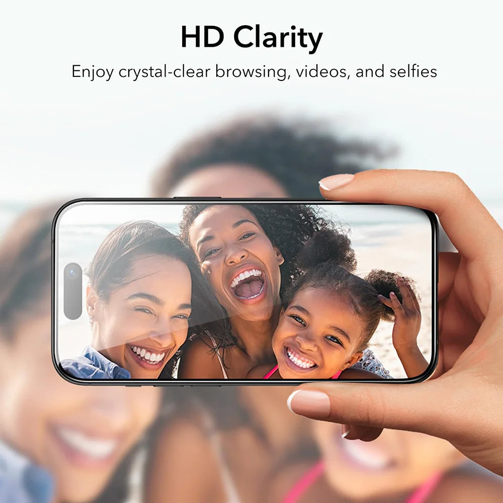 Pack de 4 Protectores de Pantalla Antiespía para iPhone | Cristal Templado 9H