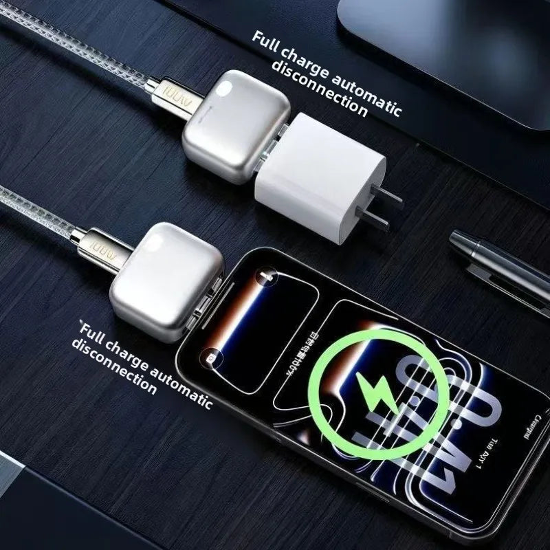 Cargador Rápido 140W USB-C con Desconexión Automática