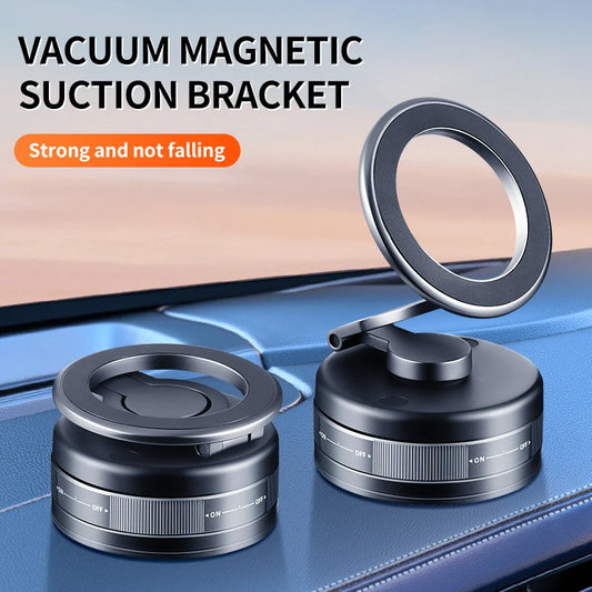 Cross border Vacuum Adsorption Foldable Rotating Magnetic Car Phone Stand Lazy Car Navigation Multi scene Stand