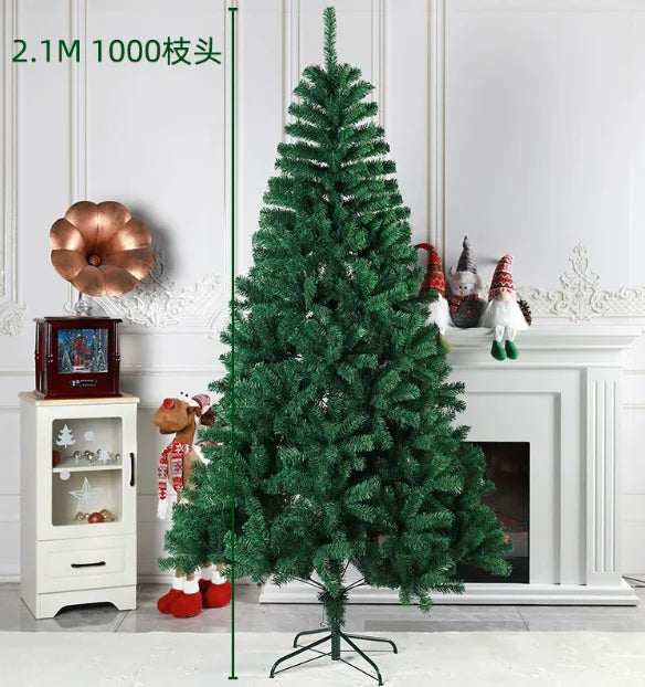 Árbol de Navidad Artificial de PVC | Alturas de 1,2 m a 2,1 m