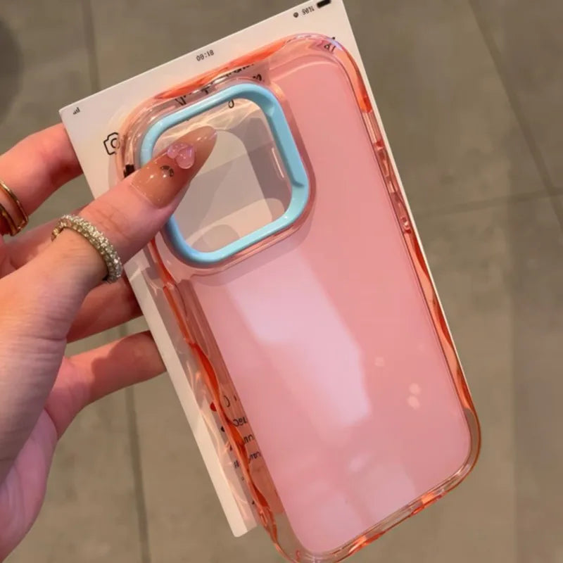 Funda de Silicona Antigolpes para iPhone | Efecto Gelatina en Colores