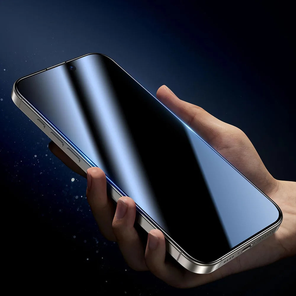Pack de 4 Protectores de Pantalla Antiespía para iPhone | Cristal Templado 9H