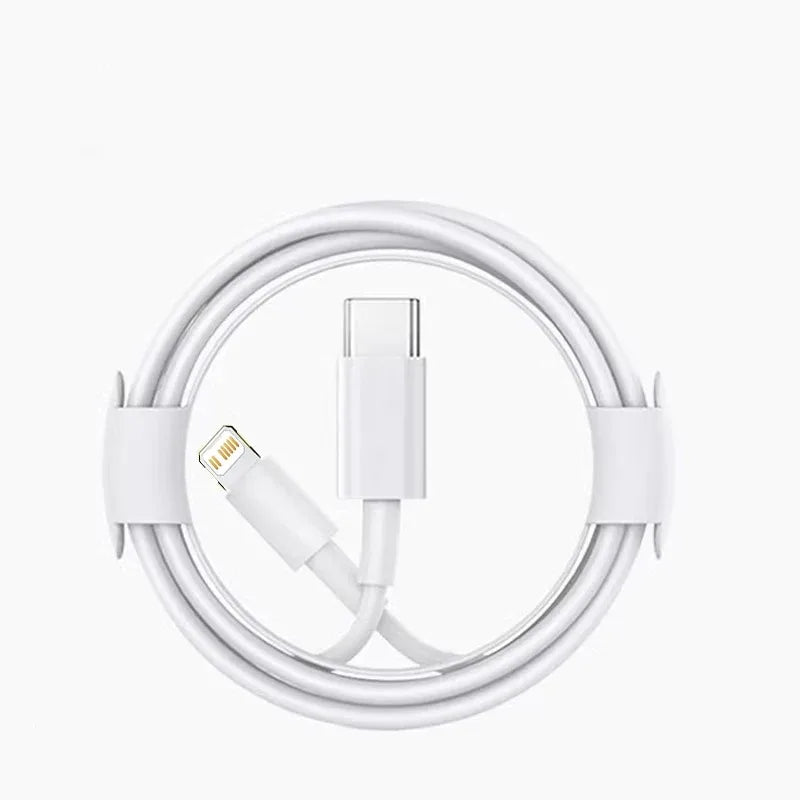 Cargador Rápido PD 40W GaN con Cable Trenzado USB-C | Para iPhone y Android