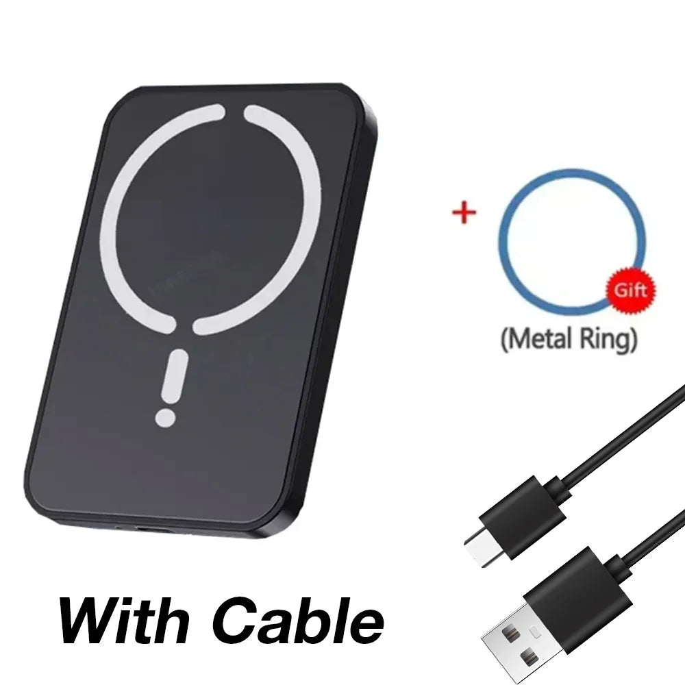 Soporte Magnético de Móvil para Coche con Carga Inalámbrica — Compatible MagSafe iPhone 12 a 17