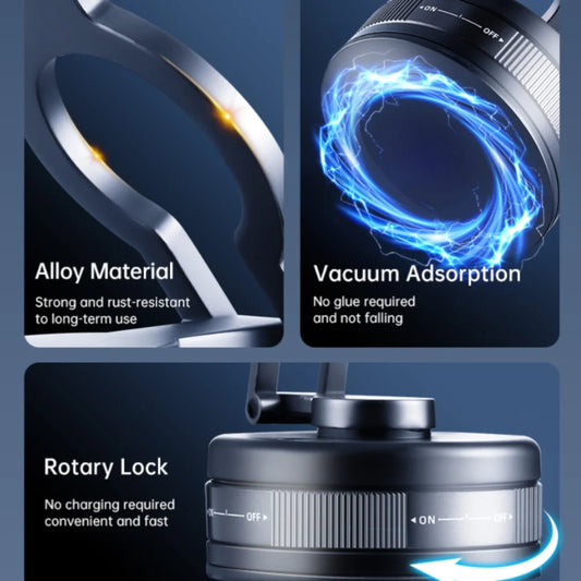 Cross border Vacuum Adsorption Foldable Rotating Magnetic Car Phone Stand Lazy Car Navigation Multi scene Stand