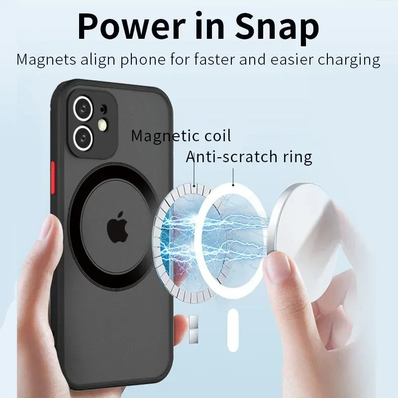 Funda magnética N52 compatible MagSafe para iPhone 12 a 16 - foto 3