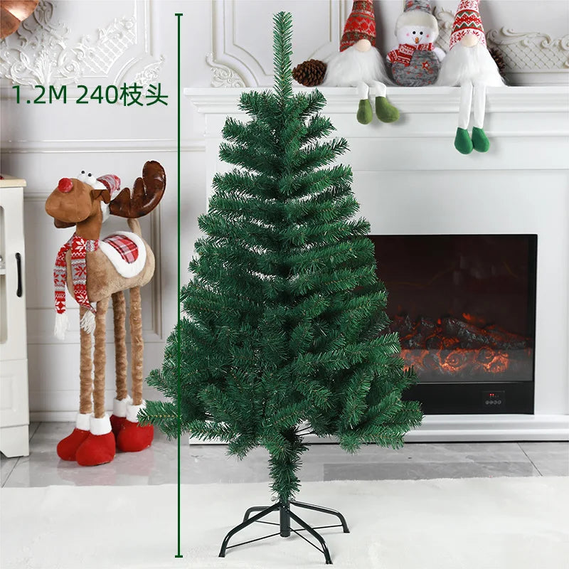 Árbol de Navidad Artificial de PVC | Alturas de 1,2 m a 2,1 m
