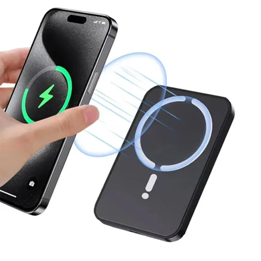 Soporte Magnético de Móvil para Coche con Carga Inalámbrica — Compatible MagSafe iPhone 12 a 17